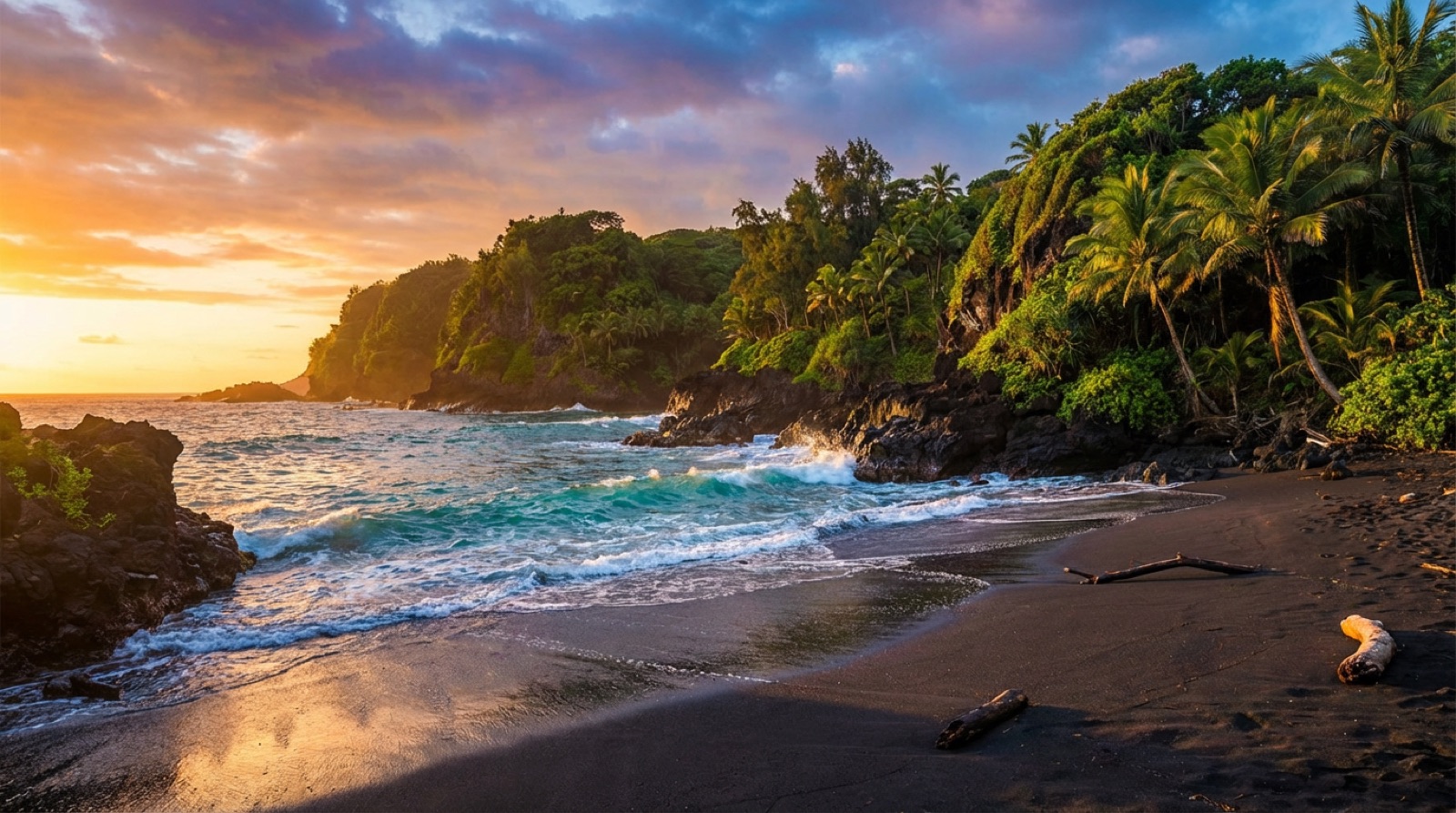 The Best Black Sand Beaches in the World
